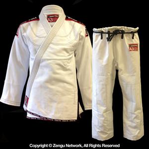 Grab & Pull Premium White BJJ Gi 